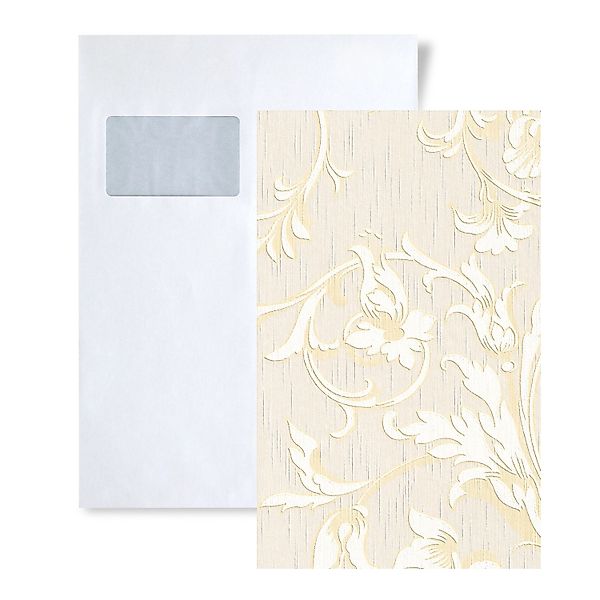 PROFHOME 1 MUSTERSTÜCK S-956337-GU DIN A4 MUSTER der Blumen Tapete günstig online kaufen