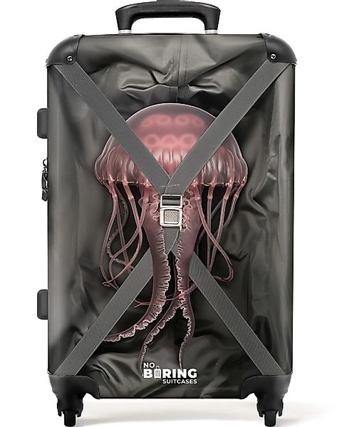NoBoringSuitcases.com© Hartschalen-Trolley Quallen auf dem Vormarsch günstig online kaufen