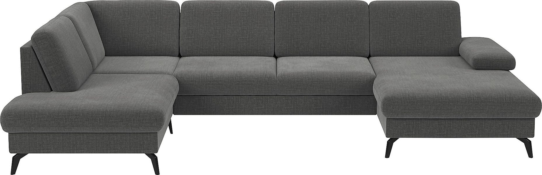 sit&more Wohnlandschaft Morris U-Form, inkl. Sitztiefenverstellung, günstig online kaufen