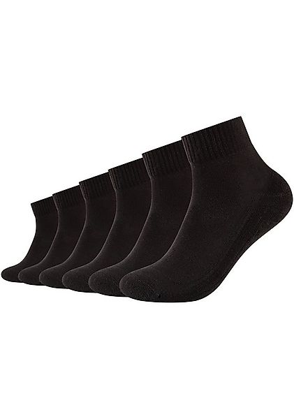 Camano Kurzsocken ca-soft (6-Paar) mit verstärktem Zehenbereich günstig online kaufen