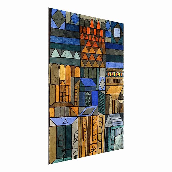 Alu-Dibond Bild Kunstdruck - Hochformat 3:4 Paul Klee - Beginnende Kühle günstig online kaufen