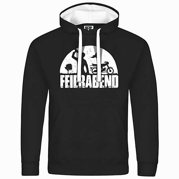 deinshirt Kapuzenpullover Herren Kapuzenpullover Feierabend Simson Mit Prin günstig online kaufen