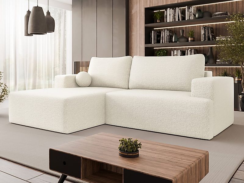 MIRJAN24 Ecksofa Mivo, mit Schlaffunktion und Bettkasten, 266x163x93 cm, De günstig online kaufen