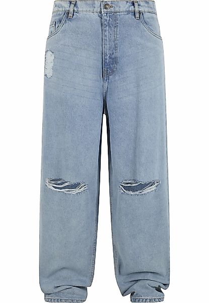URBAN CLASSICS Bequeme Jeans "Urban Classics Heavy Ounce Knee Cut Baggy Fit günstig online kaufen