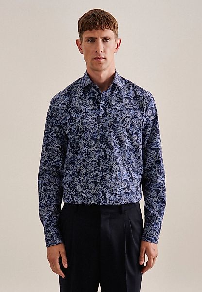 seidensticker Businesshemd "Regular", Regular Langarm Kentkragen Floral günstig online kaufen