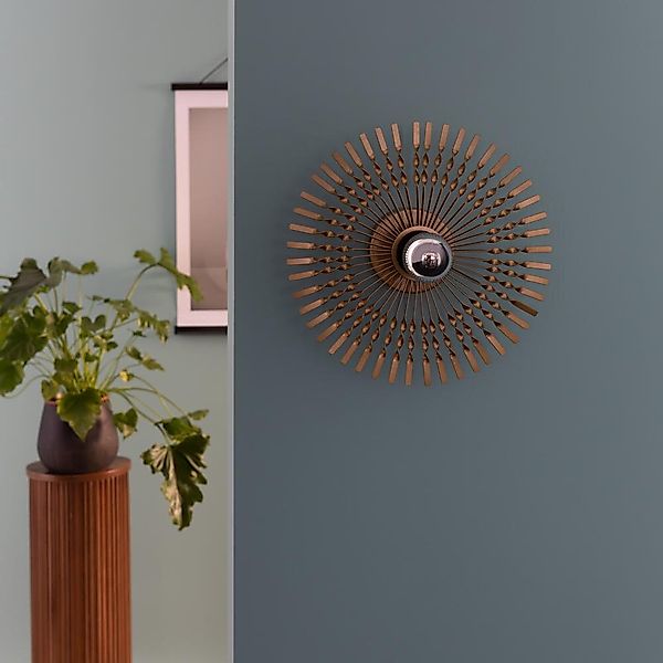 Brilliant Wandleuchte Mendoza, ohne Leuchtmittel, Wandleuchte günstig online kaufen