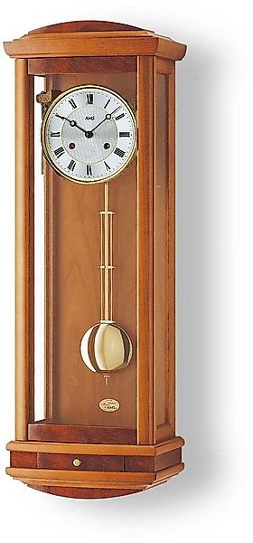 AMS Wanduhr Pendeluhr klassisch mit Schlagabstellung - AMS Modell: 607/9 günstig online kaufen