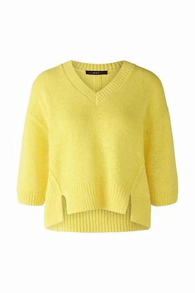 Oui Sweatshirt Pullover, yellow günstig online kaufen