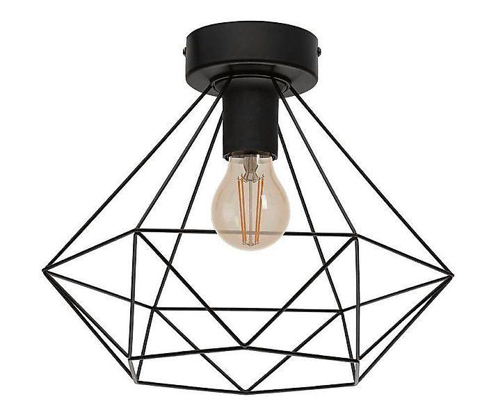EGLO Deckenleuchte TARBES Deckenlampe, Vintage, Retro, günstig online kaufen