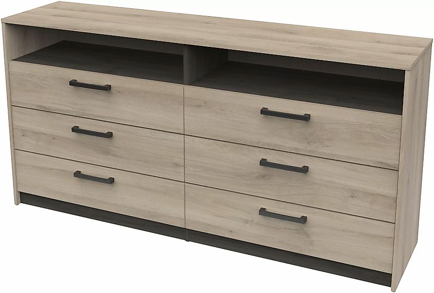 Demeyere GROUP Kommode "Meubles Watson", Kommode 6 Schubladen 2 Ablagen günstig online kaufen