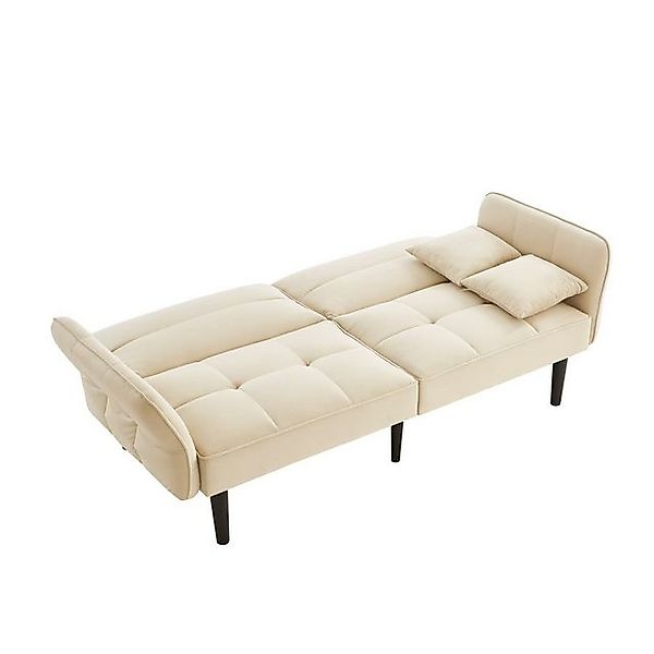 OKWISH Schlafsofa 2-in-1 Verstellbares Sofa mit Schlaffunktion, Wohnzimmers günstig online kaufen