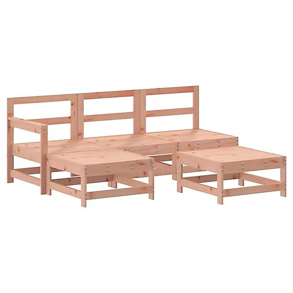 vidaXL 5-Tlg Garten-Lounge-Set Massivholz Douglasie 3186548 günstig online kaufen