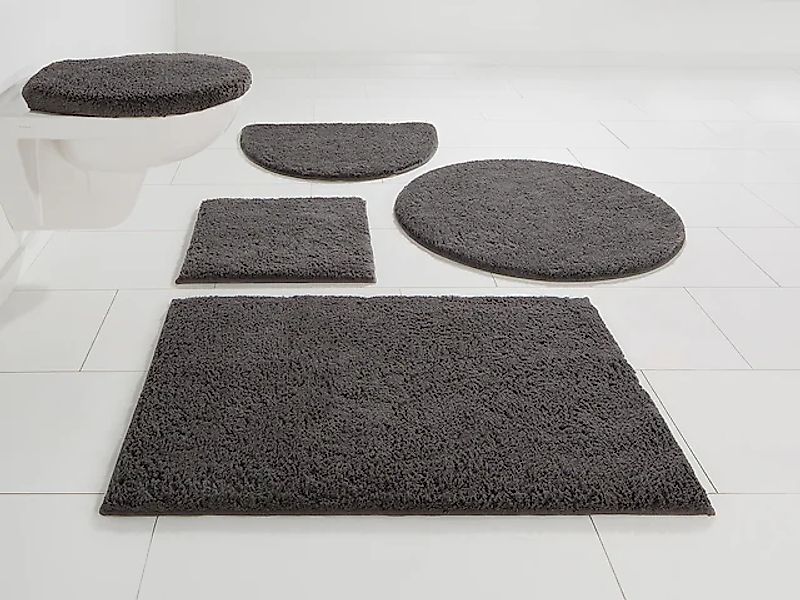 my home Badematte »Maren, Badvorleger, Badezimmer Teppich« Höhe 15 mm rutsc günstig online kaufen