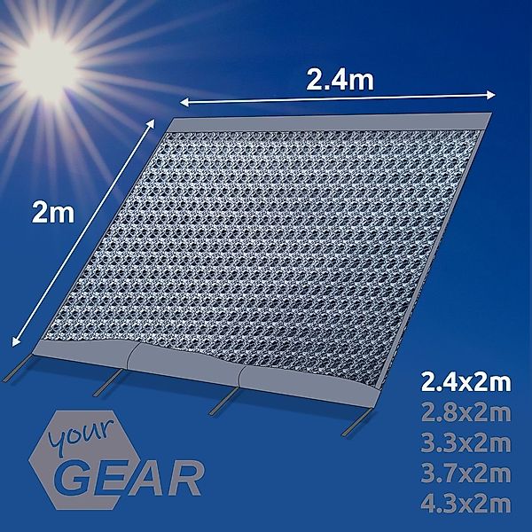 yourGEAR Vorzelt yourGEAR Campingbus Sun + günstig online kaufen