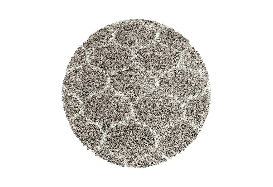 Carpettex Hochflor-Teppich Skandinavisches Design, Rund, Höhe: 30 mm, Runde günstig online kaufen