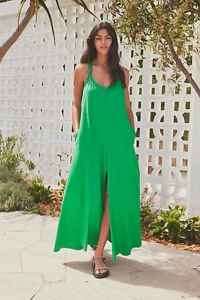 Next Sommerkleid Maxikleid mit Zierknoten aus 100 % Baumwolle (1-tlg) günstig online kaufen
