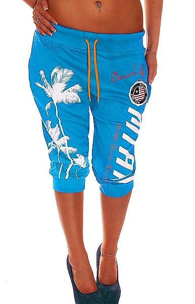 RMK Sweatshorts Damen Short Bermuda Kurze Jogginghose 3/4 Hose Sport Miami günstig online kaufen