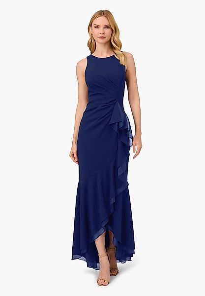 Adrianna Papell Abendkleid Ruffle Crepe Halter günstig online kaufen