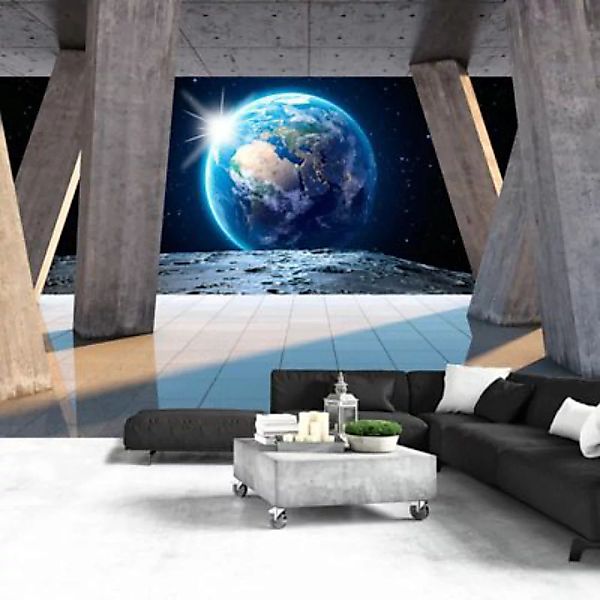 artgeist Fototapete Moon Walk mehrfarbig Gr. 250 x 175 günstig online kaufen