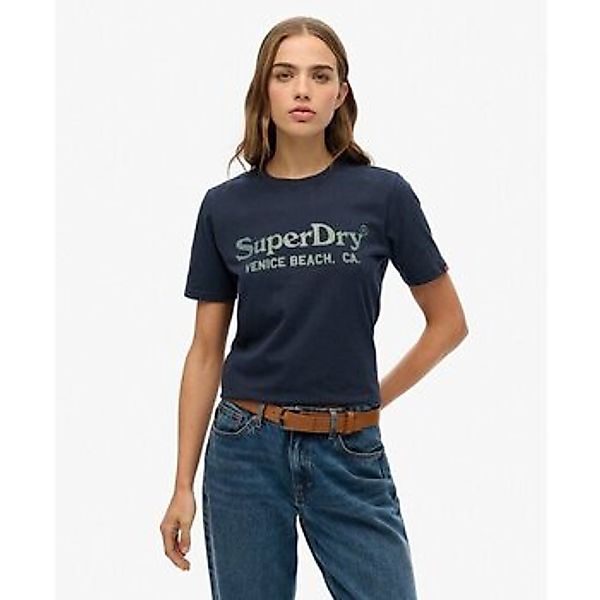 Superdry  T-Shirt T-shirt décontracté métallisé femme  Venue günstig online kaufen