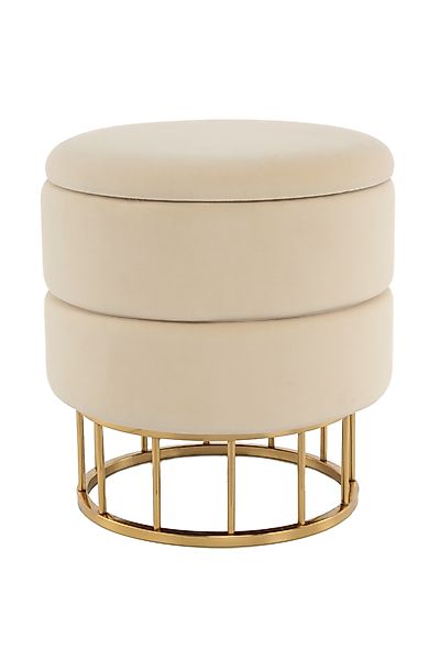 Hearthome & Living | Hocker Sero Samt günstig online kaufen