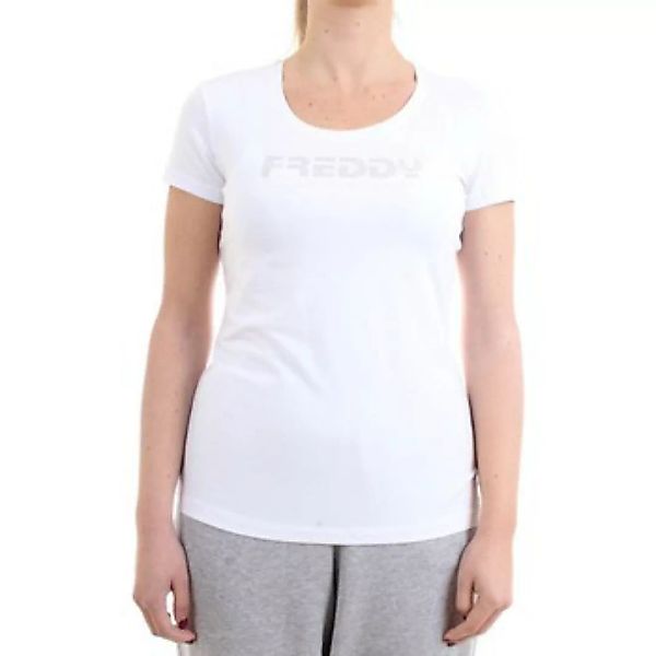 Freddy  T-Shirt S1WBCT1 T-Shirt/Polo Frau Weiß günstig online kaufen