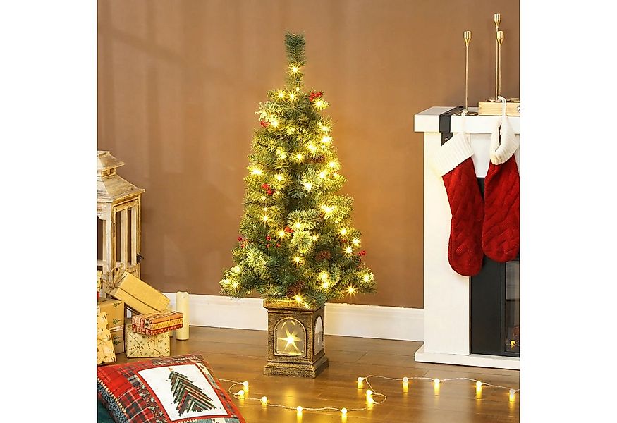BlingBin Künstlicher Weihnachtsbaum Weihnachtsbaum künstlich 120 cm Christb günstig online kaufen