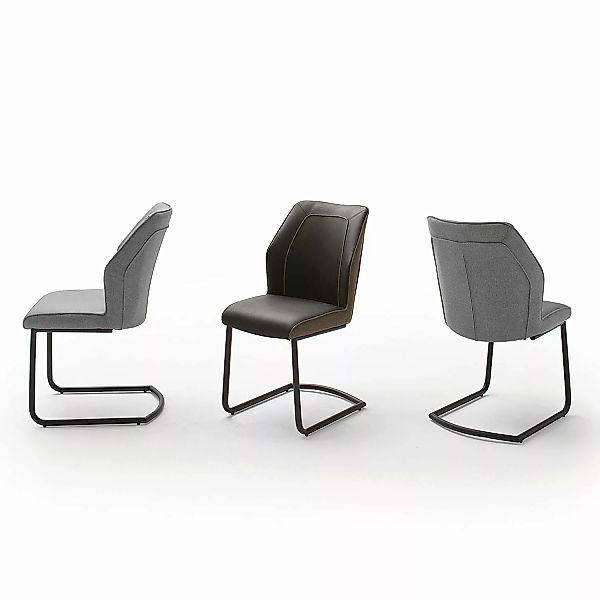 MCA furniture Esszimmerstuhl "Aberdeen", (Set), 2 St., Flachgewebe-Kunstled günstig online kaufen