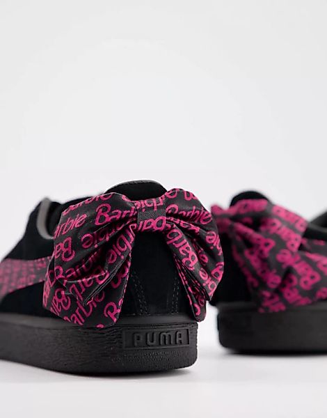 Puma x Barbie – Klassische Sneaker aus Wildleder in Schwarz günstig online kaufen
