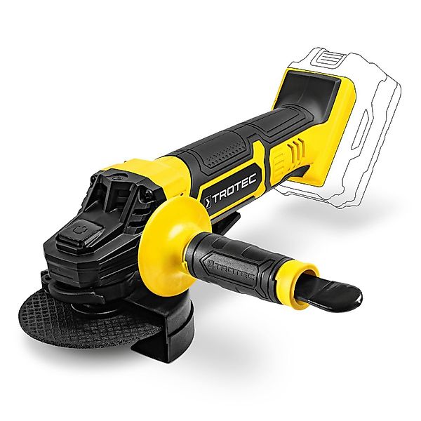 TROTEC Akku-Winkelschleifer Akku-Winkelschleifer PAGS 21-115 NB, günstig online kaufen
