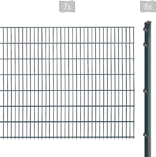 Arvotec Doppelstabmattenzaun »EXCLUSIVE 143 zum Einbetonieren« Zaunhöhe 143 günstig online kaufen