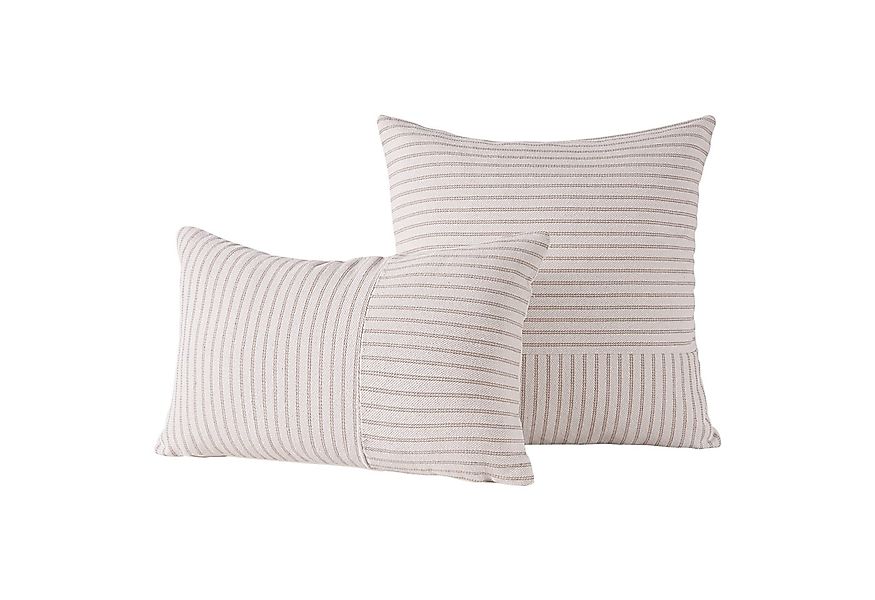 Interior by Hakito Dekokissen 2er Set Kissenbezug inklusive Füllkissen Kiss günstig online kaufen