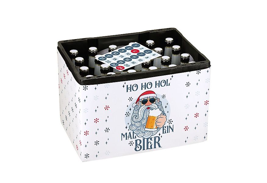 Herz & Heim DIY-Adventskalender 24 Aufkleber & Banderole für Bierkasten - S günstig online kaufen