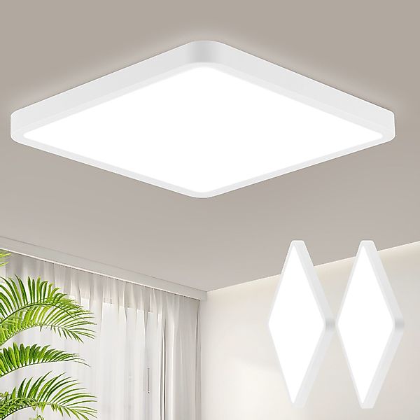Nettlife LED Deckenleuchte LED Deckenleuchte Flach günstig online kaufen