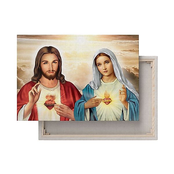 Luda Studio Leinwandbild, Leinwandgemälde Herz von günstig online kaufen