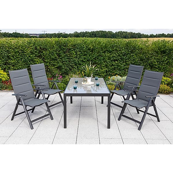 MERXX Garten-Essgruppe Taviano, (Set, 5-tlg), 4 günstig online kaufen