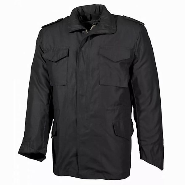 MFH Fieldjacket US Feldjacke M65, schwarz, m. auskn. Steppfutter, Mod. - L günstig online kaufen