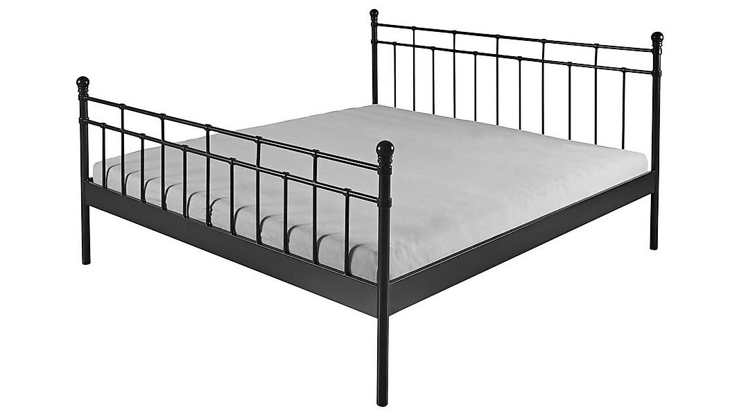Reality Metallbett Metallbett Verena Bett Gestell Metall schwarz 140x200 cm günstig online kaufen