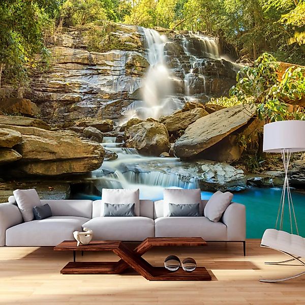 Selbstklebende Fototapete - Waterfall In Chiang Mai, Thailand günstig online kaufen