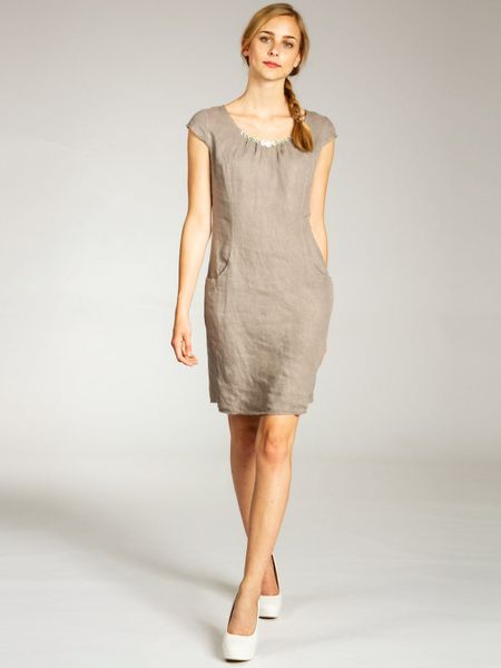 Caspar Sommerkleid SKL018 knielanges Damen Sommer günstig online kaufen