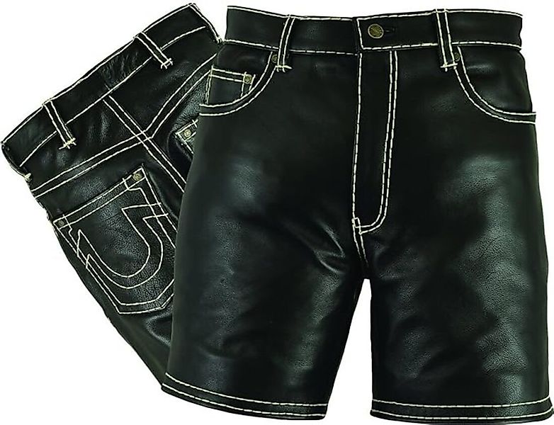 Fuente Leather Wears Lederhose Herren Ledershorts, Schwarz, Lederhose 5 Poc günstig online kaufen