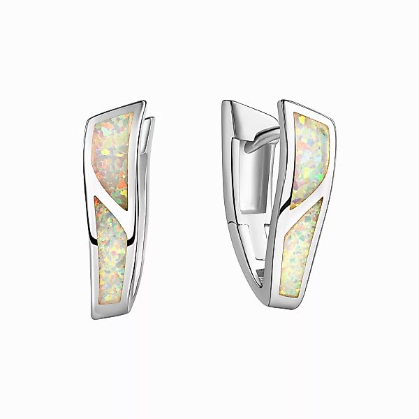 Vivance Paar Creolen 925-Sterling Silber rhodiniert günstig online kaufen