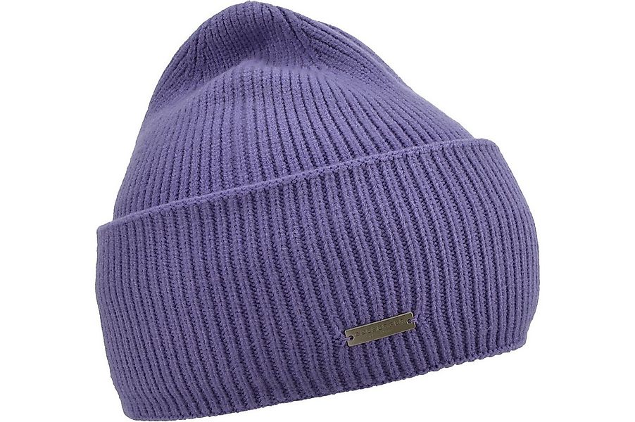 Seeberger Strickmütze Strickmütze mit Aufschlag 19701-1 günstig online kaufen