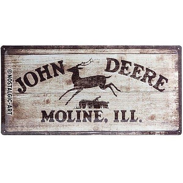 Nostalgic-Art Blechschild 25 x 50cm - John Deere - Logo 1937 günstig online kaufen