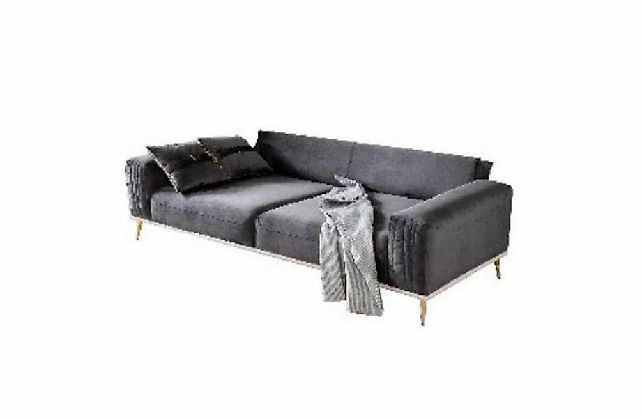 JVmoebel 3-Sitzer Sofa 3 Sitzer Sofas Couchen Polster Wohnzimmer Design Tex günstig online kaufen