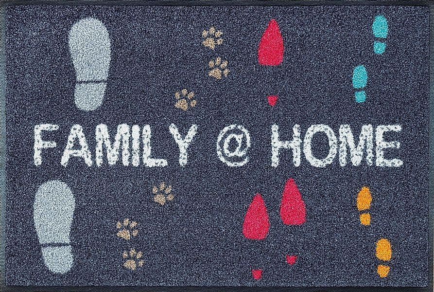 wash+dry by Kleen-Tex Fußmatte Family @ günstig online kaufen