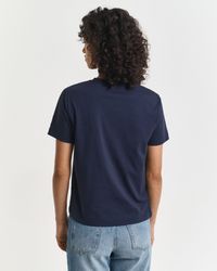 Gant T-Shirt REG TONAL SHIELD SS günstig online kaufen