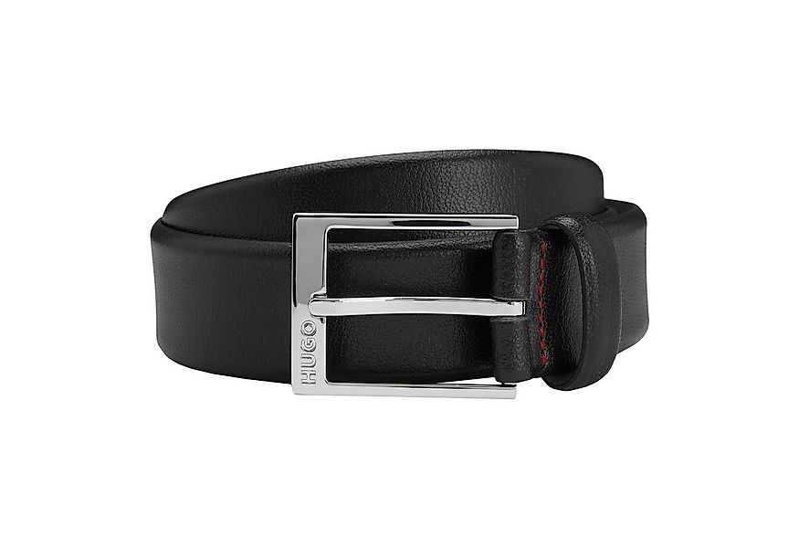 HUGO Ledergürtel Gellot_SZ35 aus genarbtem Leder günstig online kaufen