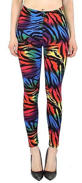 dy_mode Leggings Damen Leggings Tiger Muster Animal Print Fitnesshose Zebra günstig online kaufen