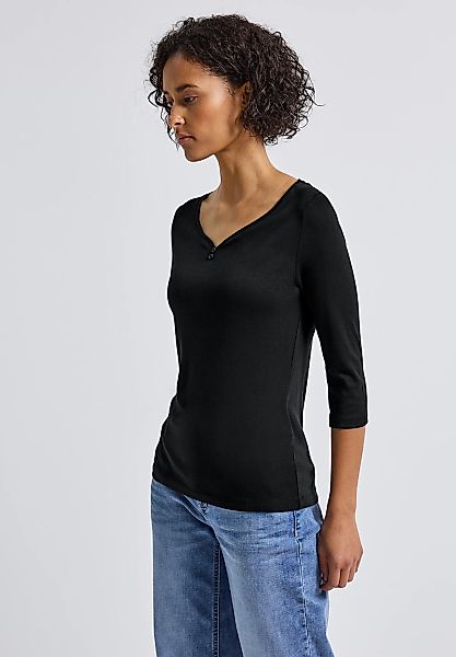 STREET ONE 3/4-Arm-Shirt, im soften Baumwoll-Mix günstig online kaufen